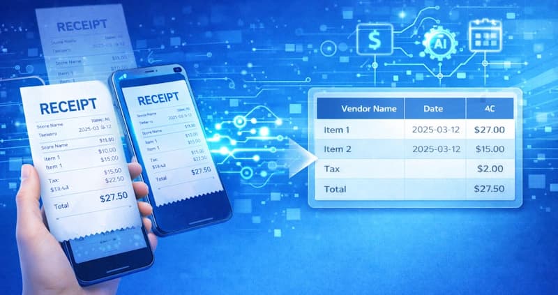 A Beginner’s Guide to Receipt Digitization for Businesses