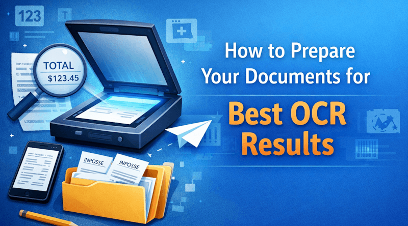 How to Prepare Your Documents for Best OCR Results?
